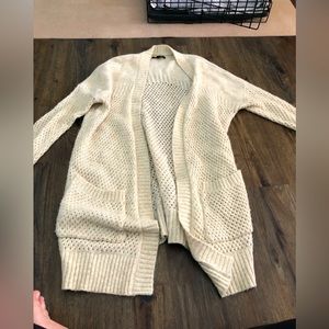 Cream AE Cardigan